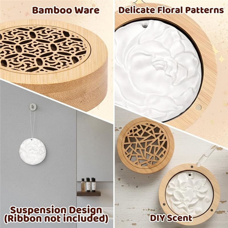 Home Fragrance Aroma Set - ABBZ-Box Diffuser Aroma Set 4Pcs, Passive