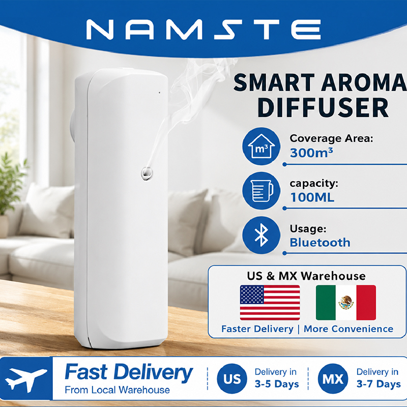 Home Fragrance Best - NAMSTE Aromatic Oil Diffuser Bluetooth Fragrance