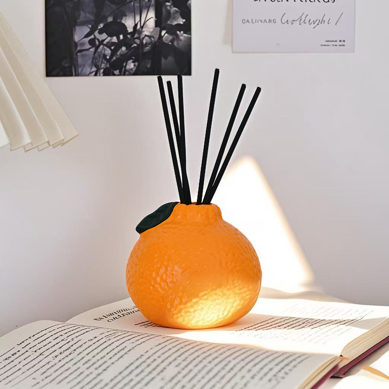 Home Fragrance Bottle - Creative Simulation Orange Aromatherapy Bottle Living