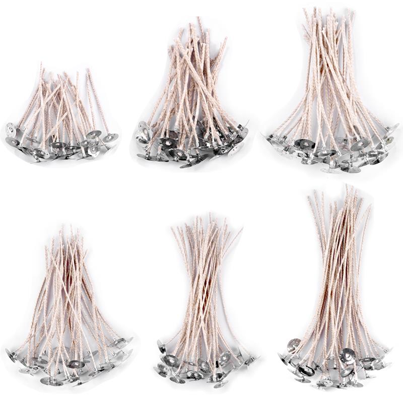 Soy Wax Flake - 6-20cm 30pcs Smokeless Candle Wick Cotton