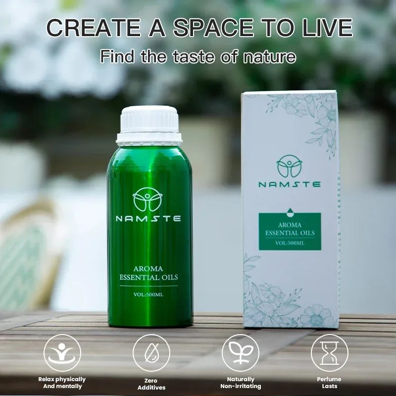 Home Fragrance Best - Namste 100/500ML Aroma Diffuser Essential Oils