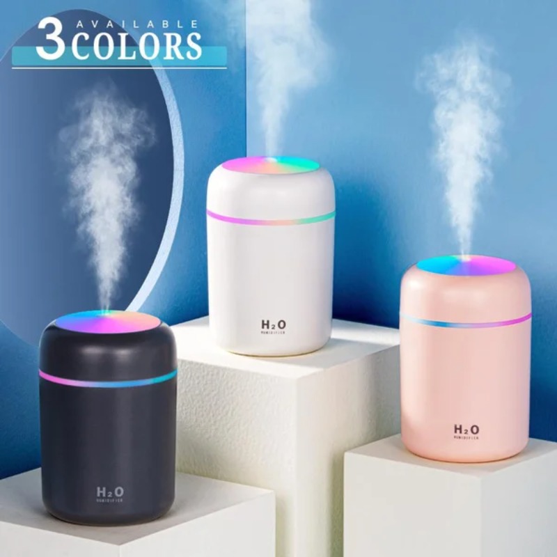 Car Vent Diffuser - Humidifier USB Ultrasonic Colorful Cup Aroma