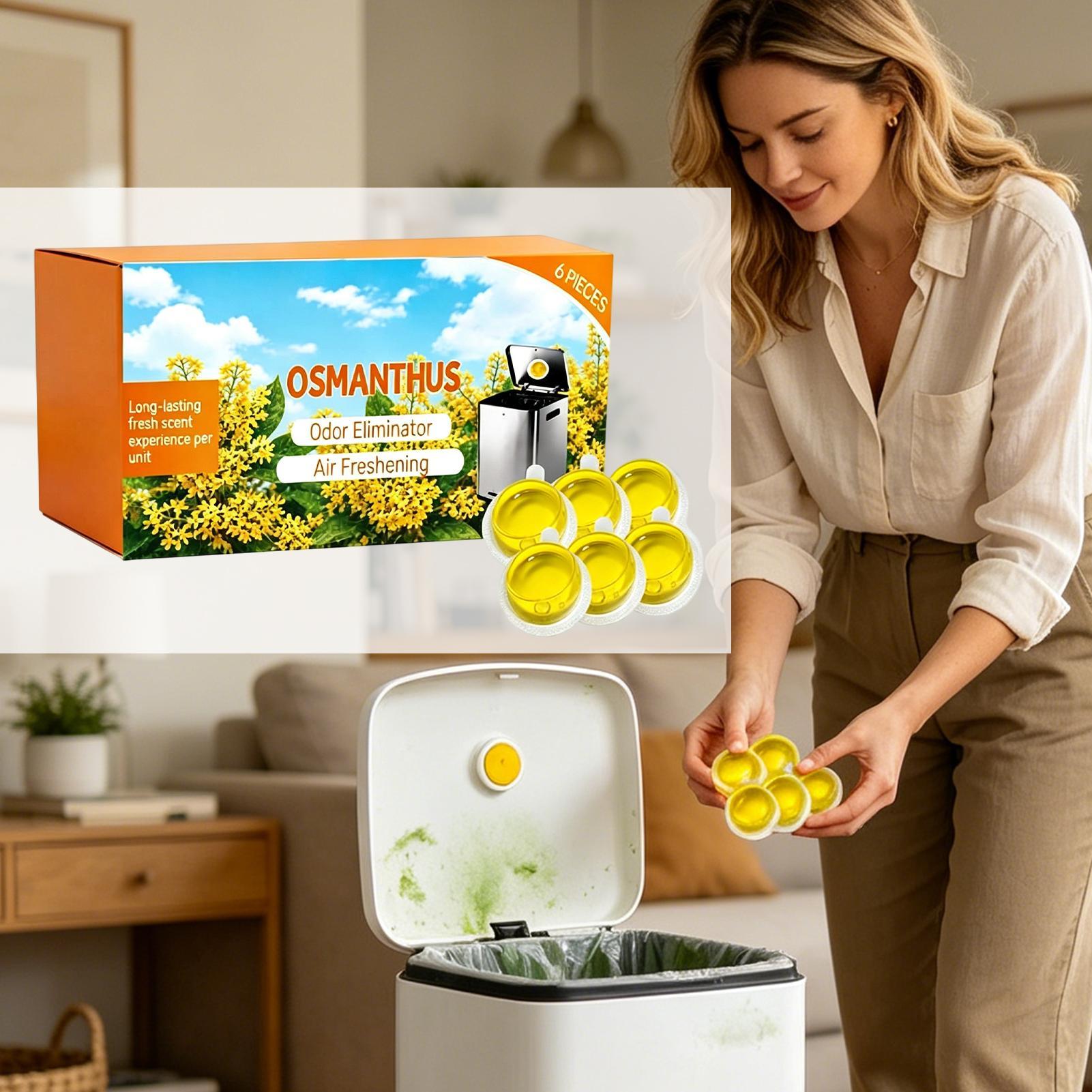 Home Fragrance Best - Stick On Trash Can Deodorizer Pods