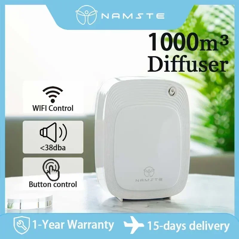 Home Fragrance Best - Namste 1000m³ Aroma Diffuser Machine 200ML