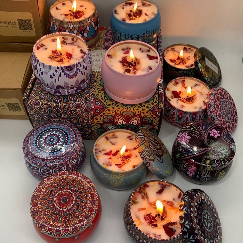 Soy Wax Flake - 1/4PCS Vintage Scented Candles Soy Wax
