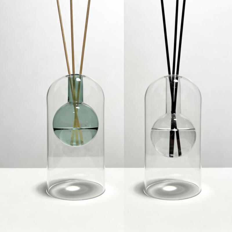 Ins Nordic U-shaped Double Wal - đánh giá và giá Home Fragrance Bottle