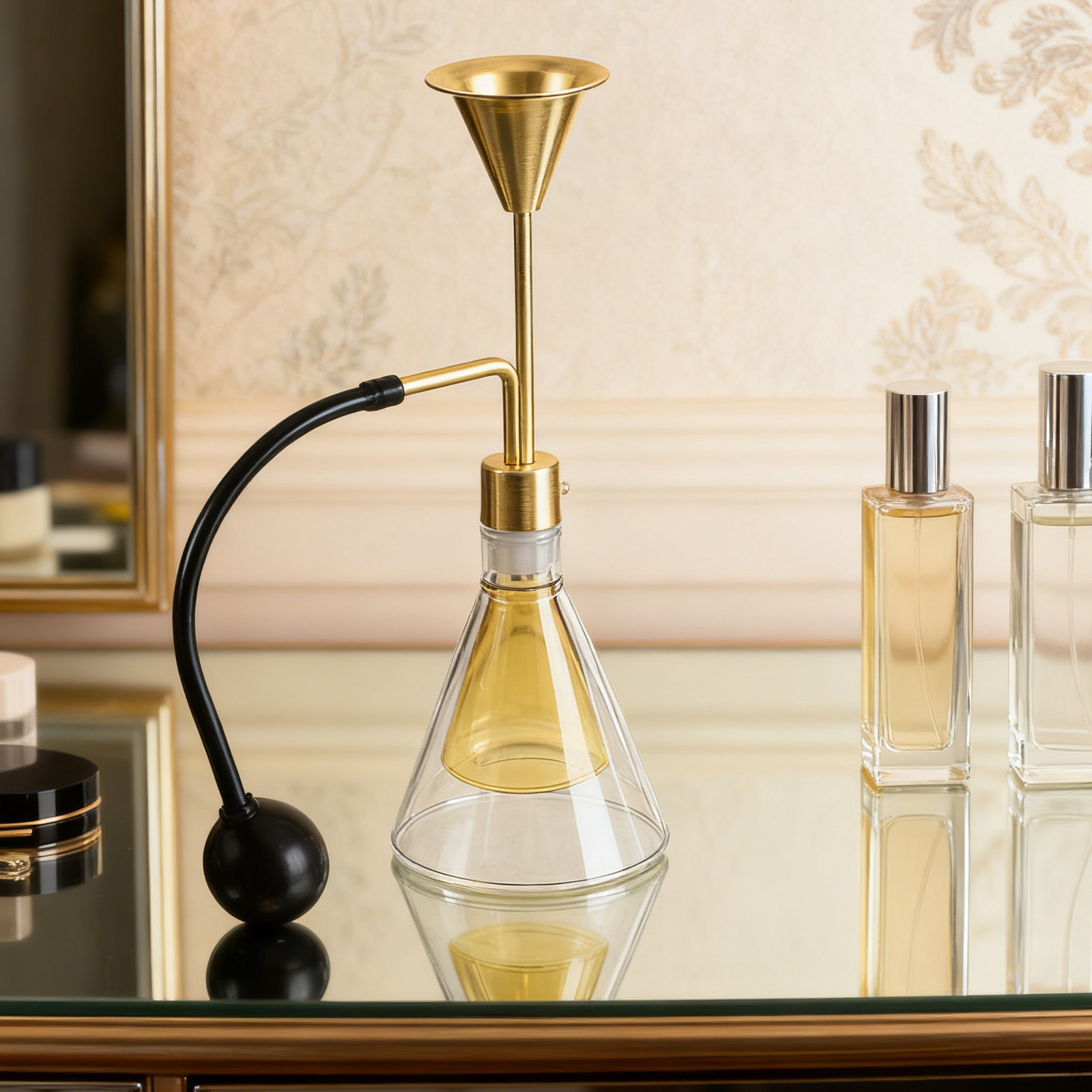 Double Wall Glass Essential Oi - đánh giá và giá Home Fragrance Bottle