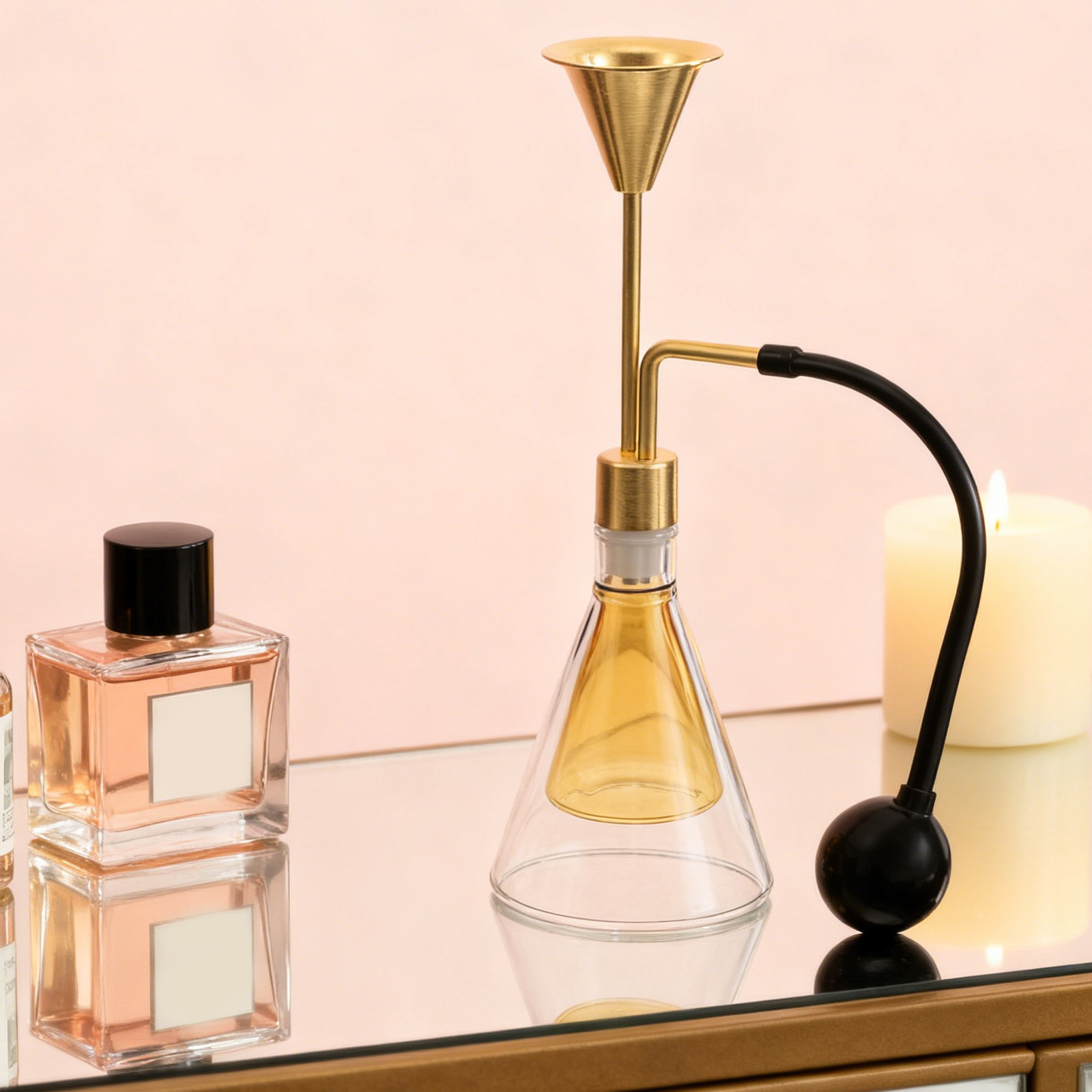 Double Wall Glass Essential Oi - đánh giá và giá Home Fragrance Bottle