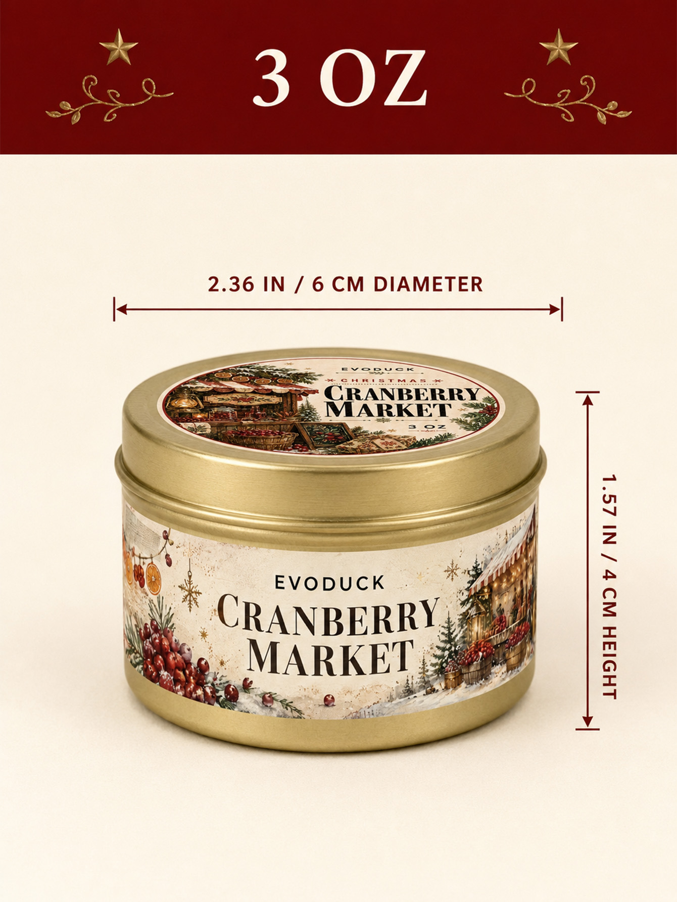 Cranberry Market Christmas Sce - đánh giá và giá Home Fragrance Market