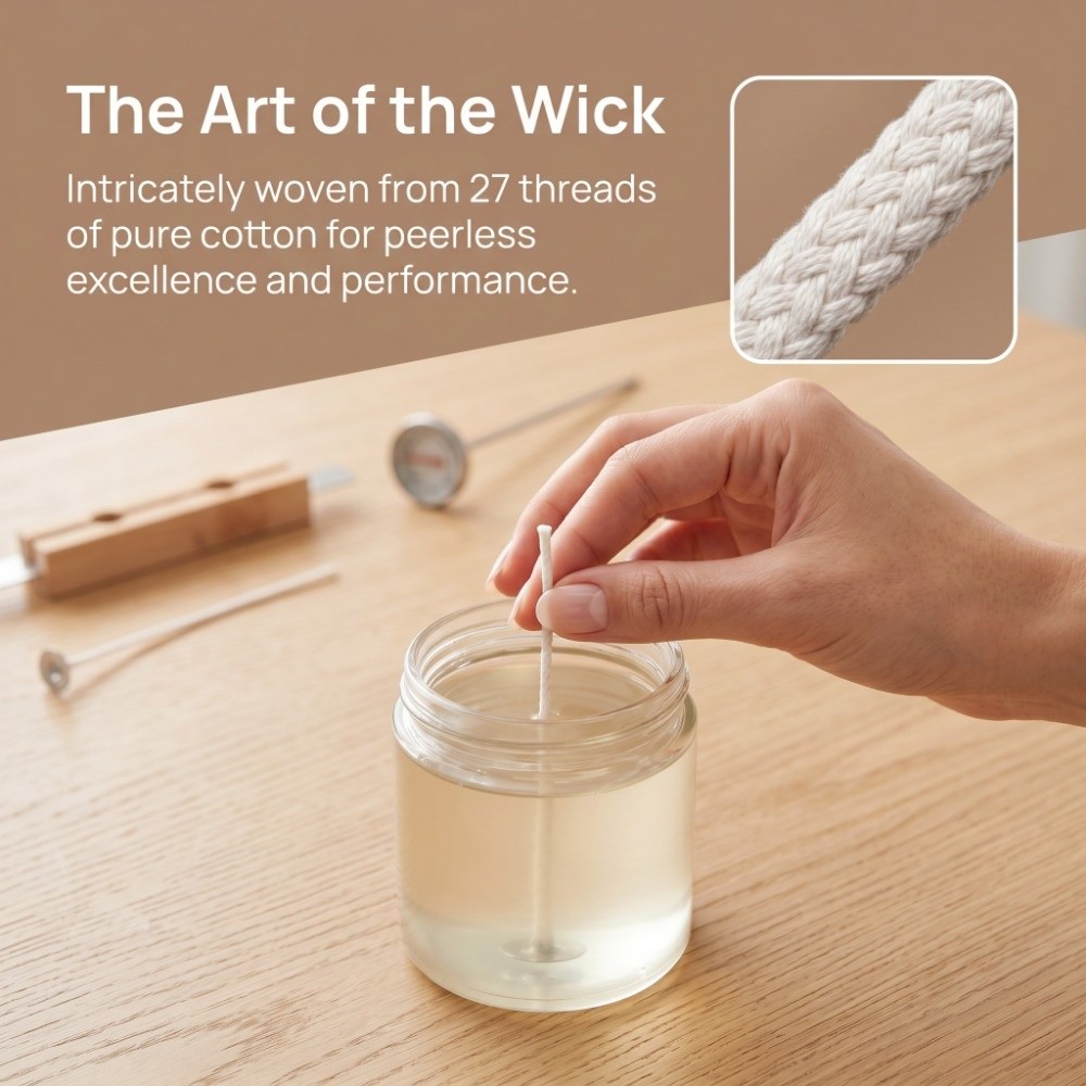 100pcs Non-Smoke 100% Cotton C - đánh giá và giá Soy Wax Flake