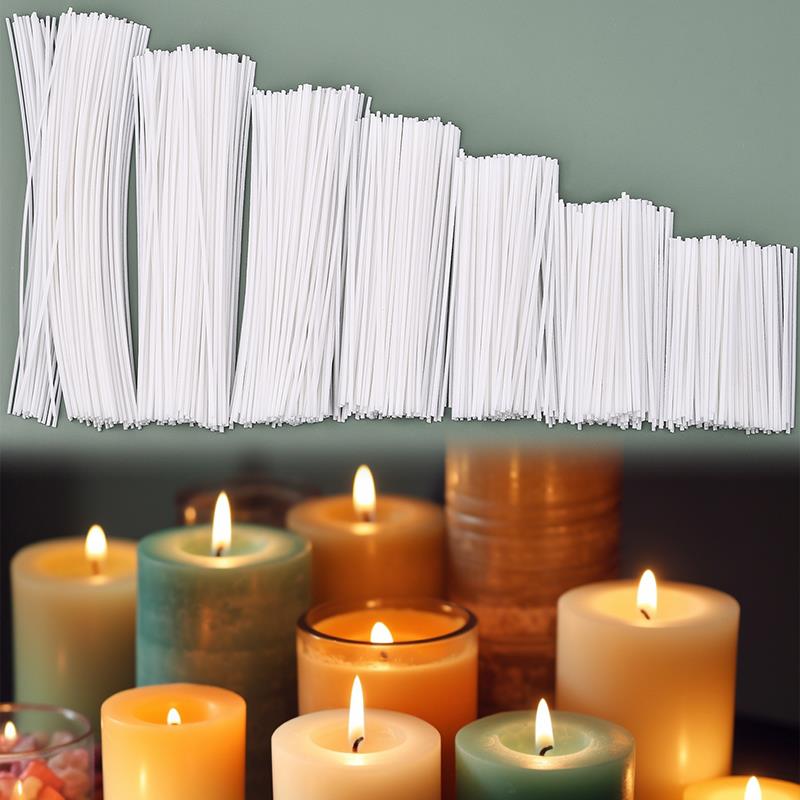 50/100Pcs Waxed Cotton Candle  - đánh giá và giá Soy Wax Flake