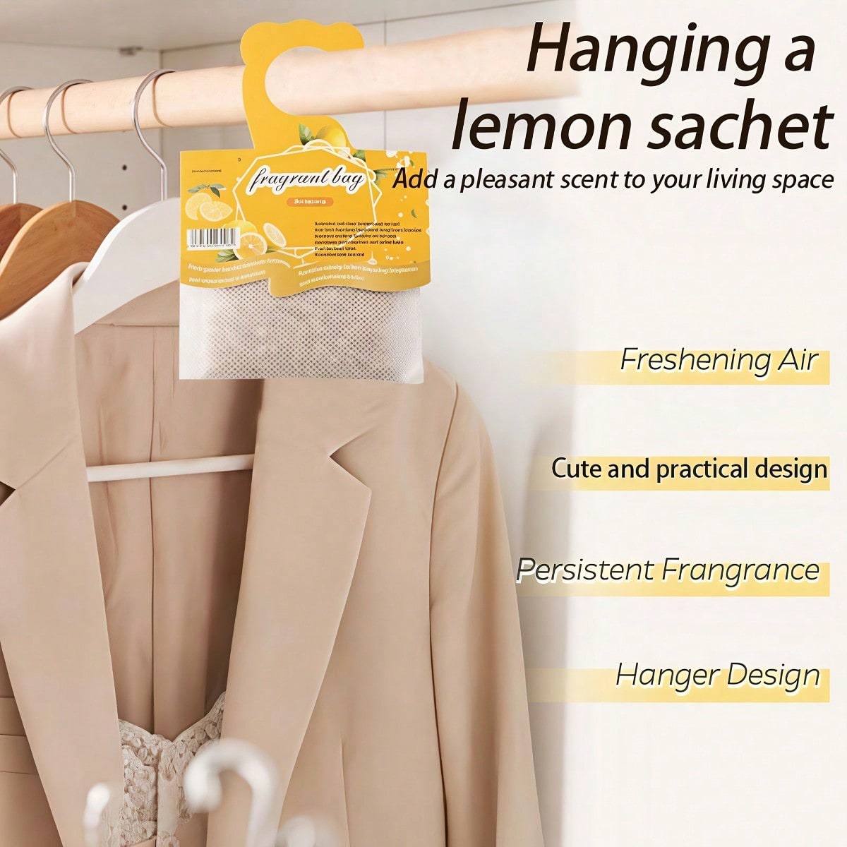Hanging Lemon Scented Sachets, - đánh giá và giá Home Fragrance Best