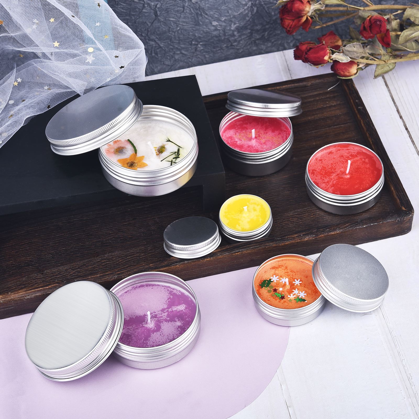2G Thuốc Nhuộm Màu Sáp Sáp Nến - đánh giá và giá Soy Wax Flake