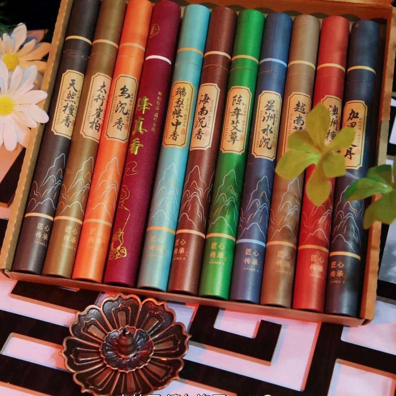 Natural Chinese Incense Sticks - đánh giá và giá Home Fragrance Aroma Set